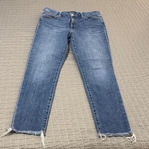 Joe's Jeans Blue Ankle Cropped Denim